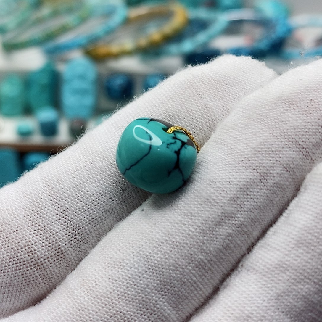 绿松石珠宝奇石未镶嵌m****迷