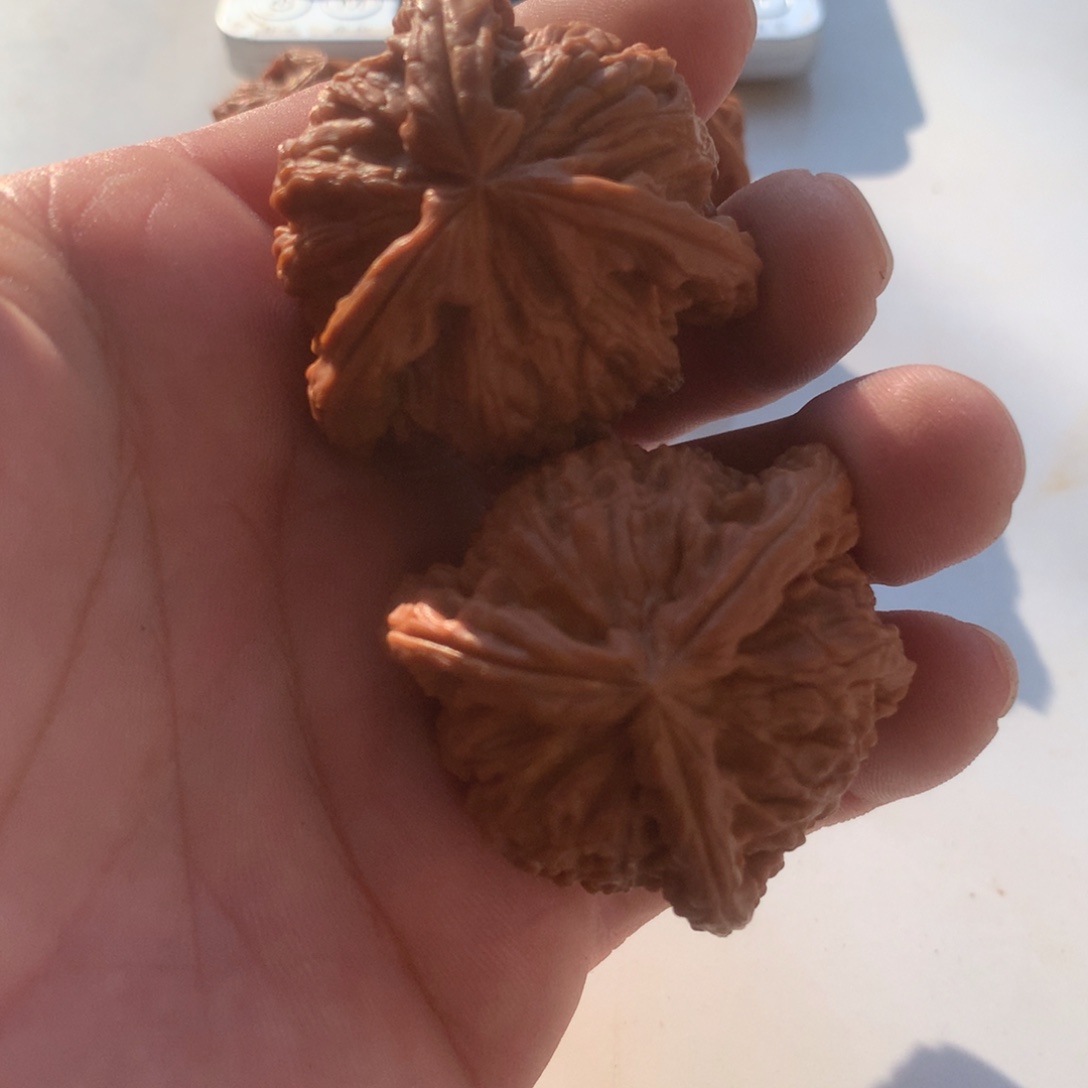 吊坠文玩核桃三棱
