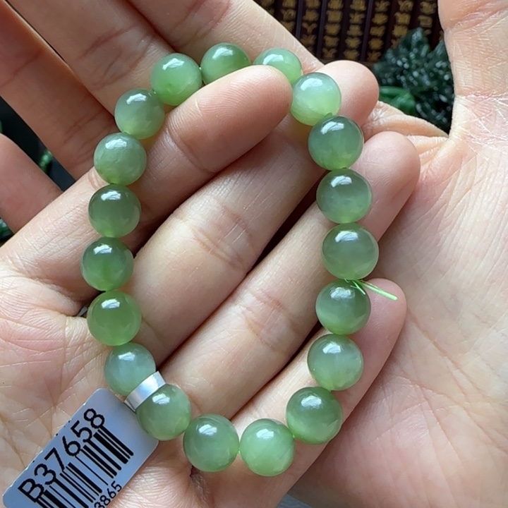 和田玉（碧玉）手串未镶嵌