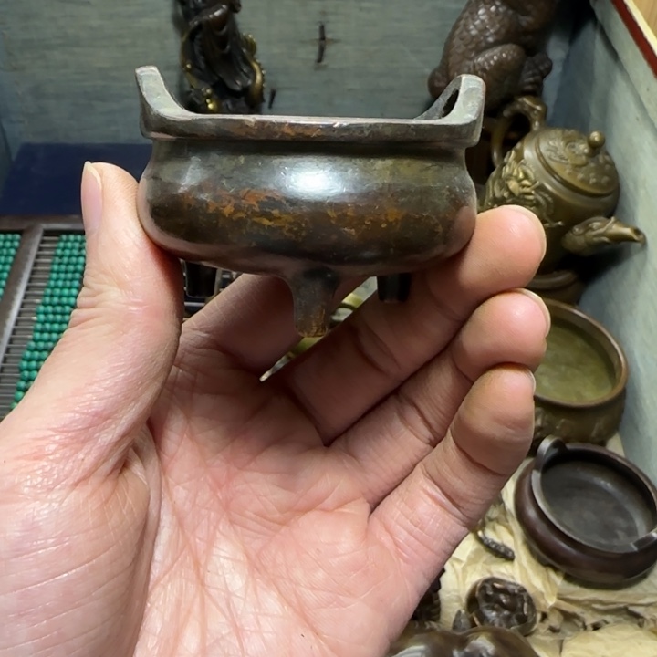 铜器把玩摆件链接