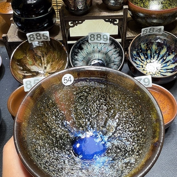 茶盏建盏主人杯54件