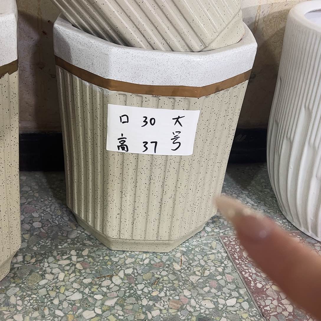 陶瓷陶瓷大花盆 