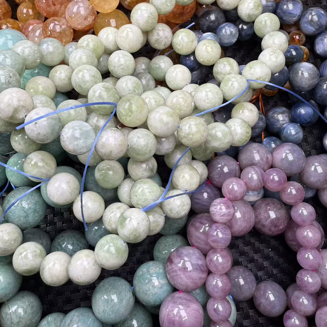 3号链接，蓝晶石天河石蔷薇辉月光石虎眼组母绿链接
