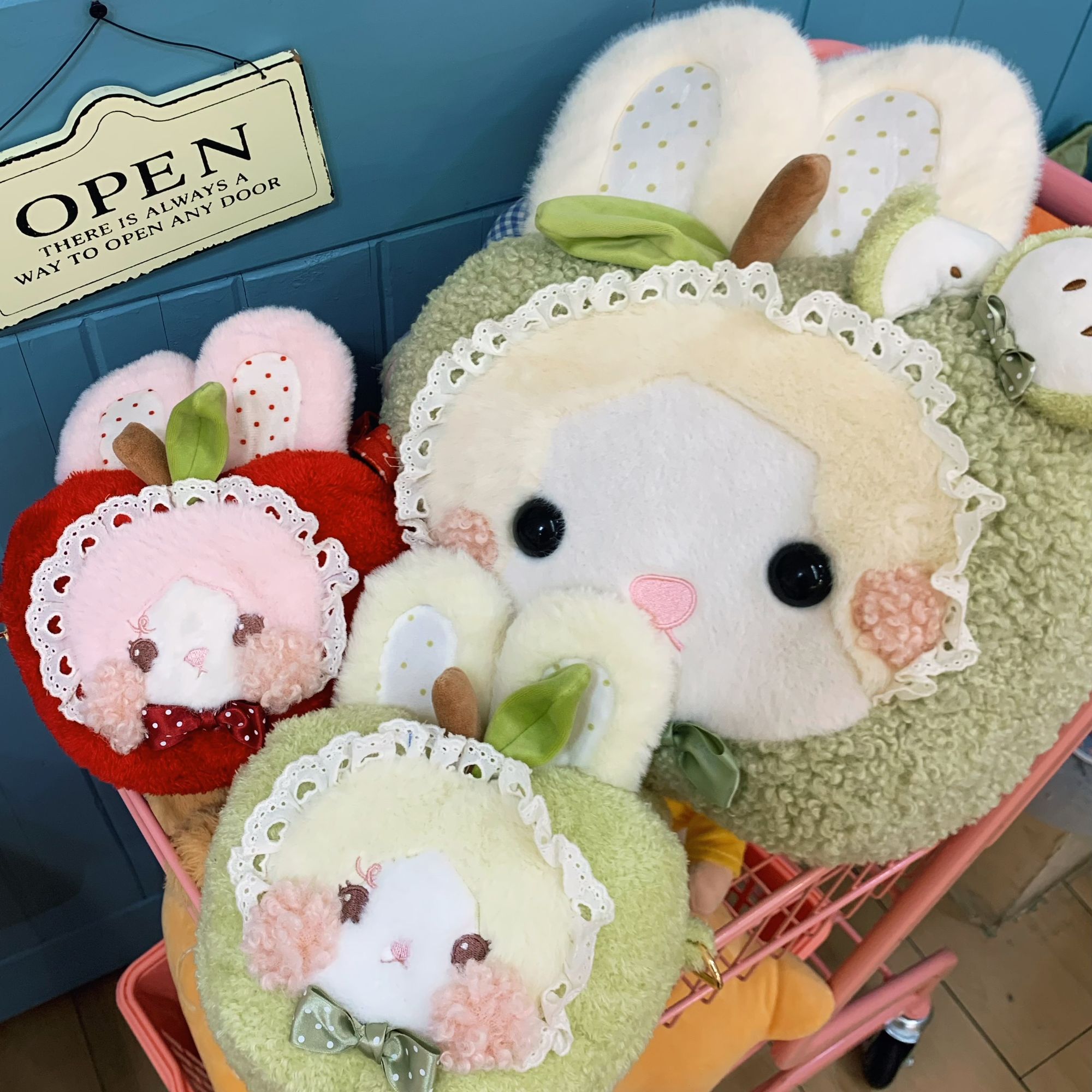  momo物语现货~红苹果青苹果大脸包小脸双肩包圣诞节 Lolita