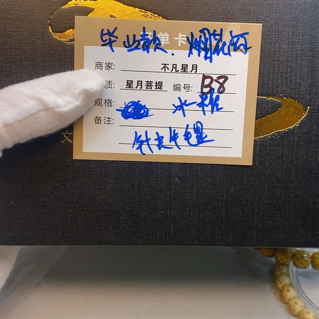 星月菩提手串11112222B8