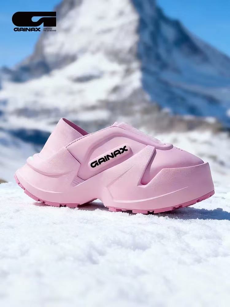 GAINAX户外大G雪地靴保暖防水透气高弹防滑厚底时尚机能鞋2526