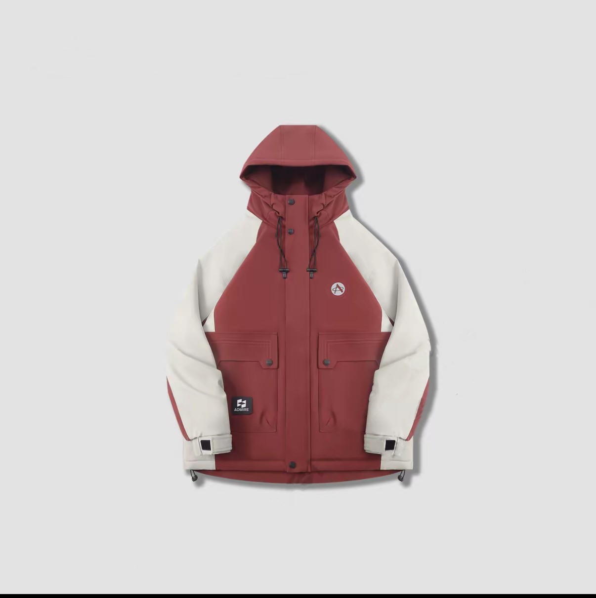 8899#【国标50】时尚冬季潮牌户外防寒保暖外套--休闲