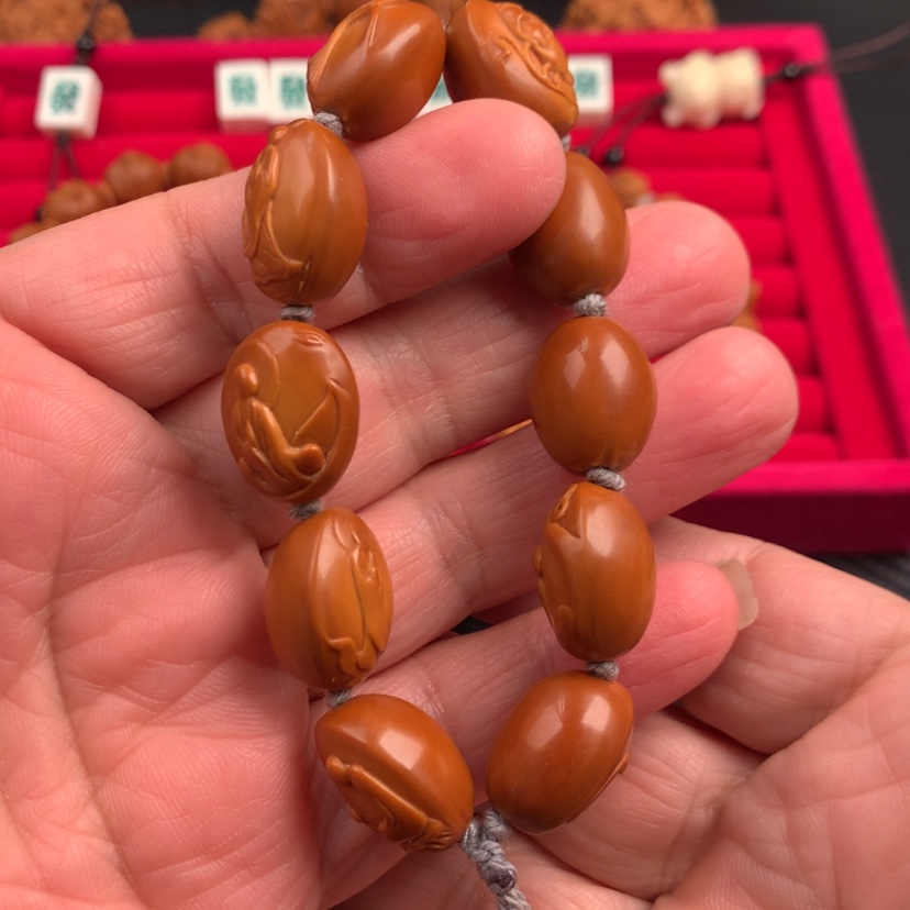 【闪购商品】橄榄核手串无相佛