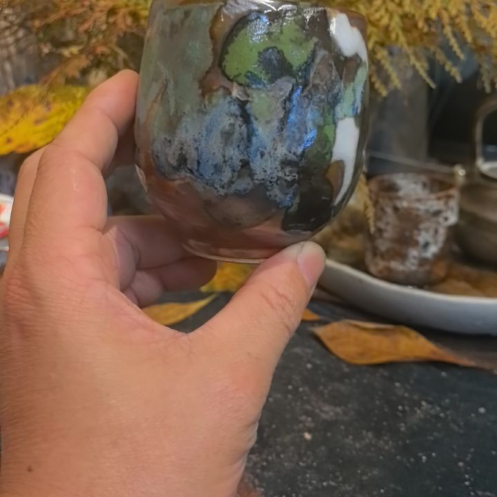 盘陶手工高温原矿窑变新品福利