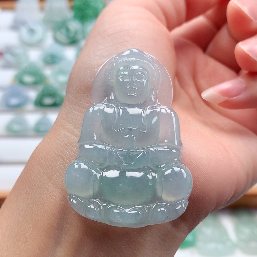 【闪购商品】翡翠吊坠(不含链)未镶嵌