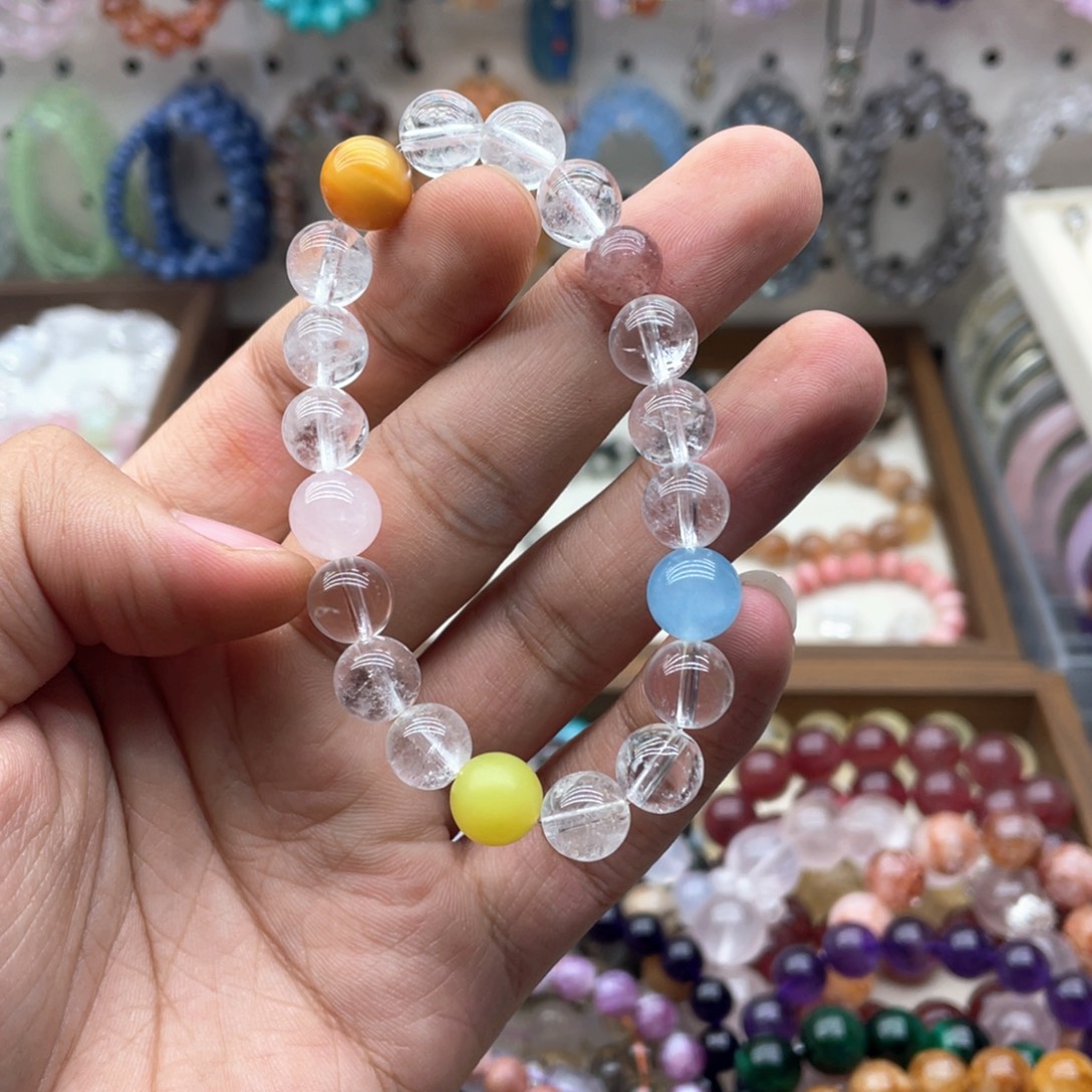 未镶嵌手链水晶10咪多宝