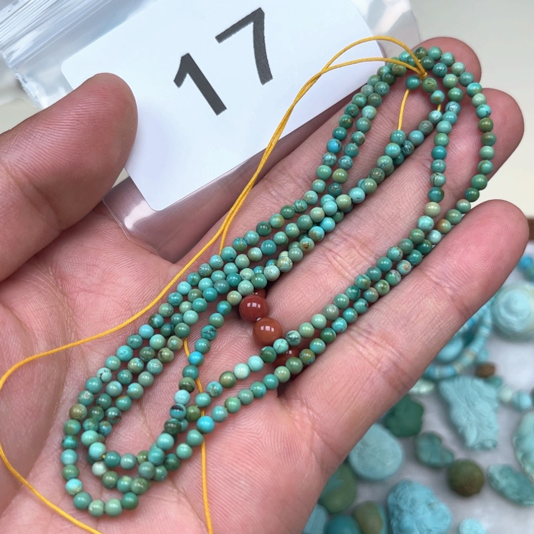 绿松石未镶嵌珠宝奇石