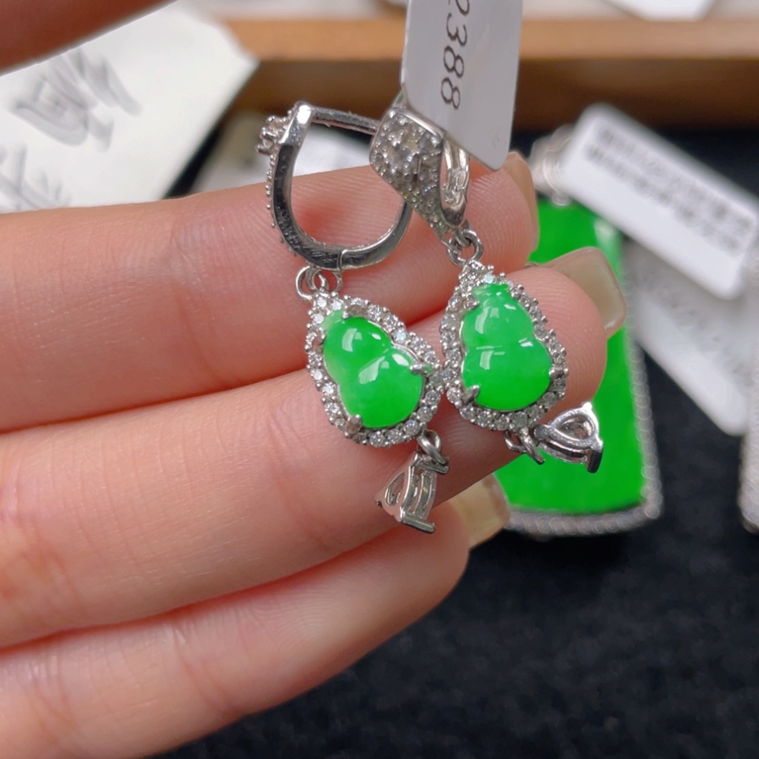 翡翠颈饰银S925镶嵌 j j j j j