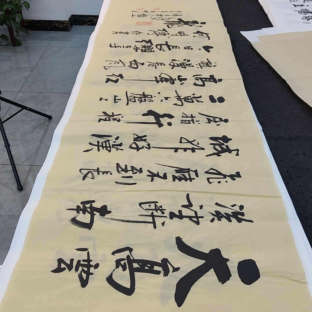 白武坤老师作品一副