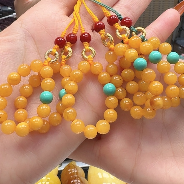 琥珀未镶嵌珠宝奇石