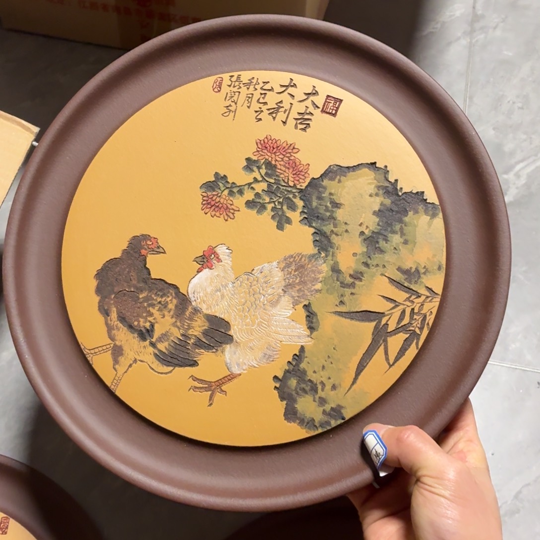 多***爱紫砂茶杯放漏放漏放大漏了