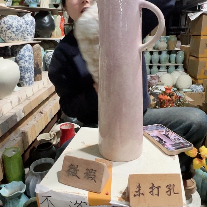 陶摆件景德镇陶瓷花瓶瑕疵专场