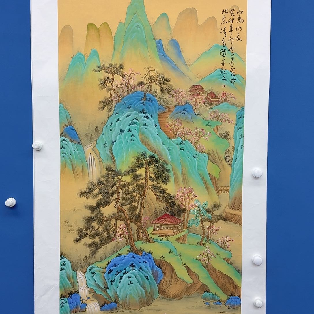 国画多次参加国内外