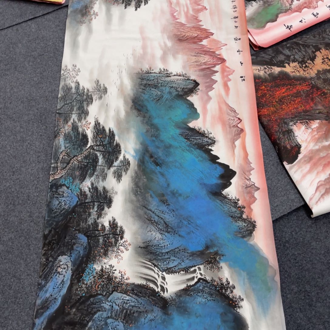 国画处理作品看好再拍哦