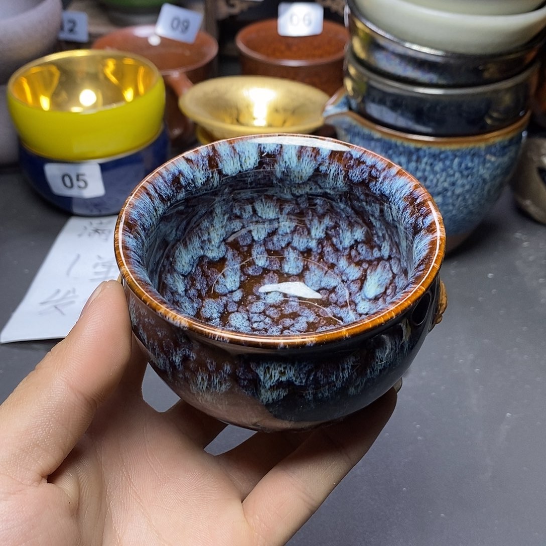 茶盏有瑕介意勿拍391
