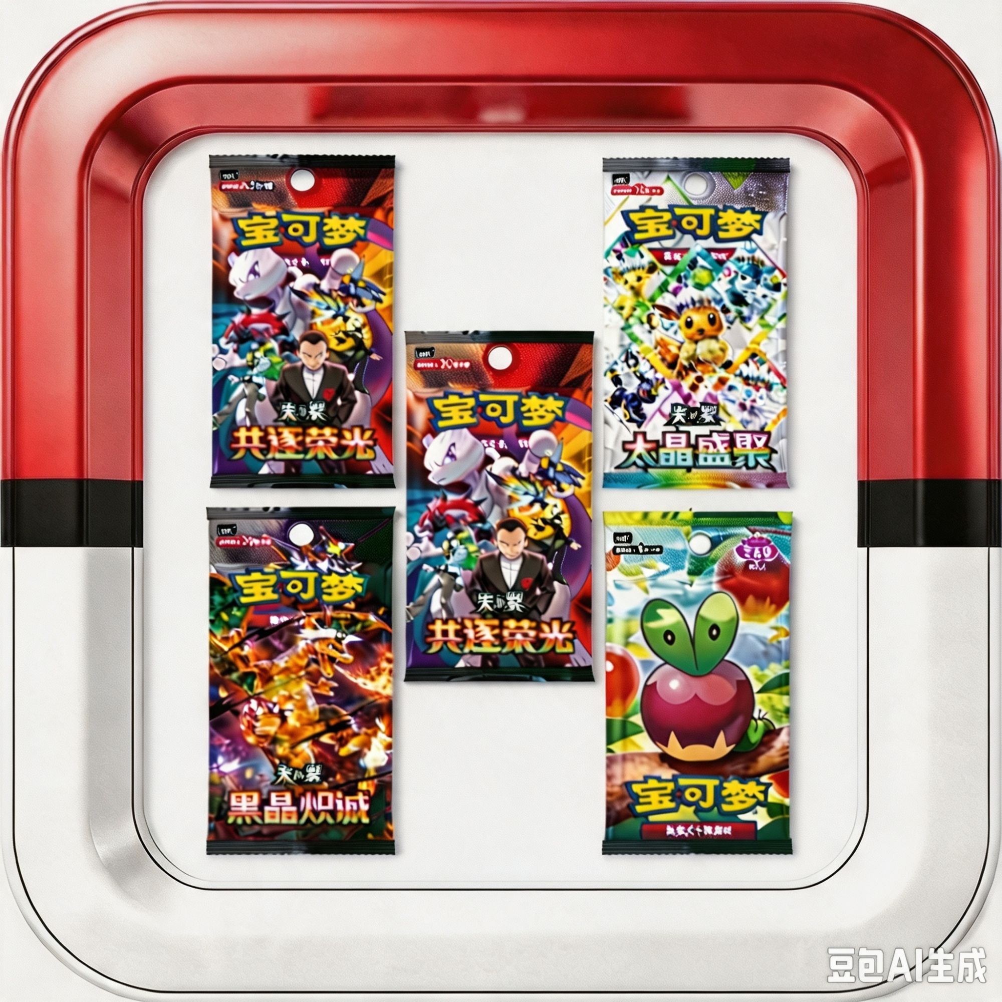 PTCG/宝可梦卡牌礼盒包【丰帅简中点盒链接】整盒宝可梦盲盒卡牌