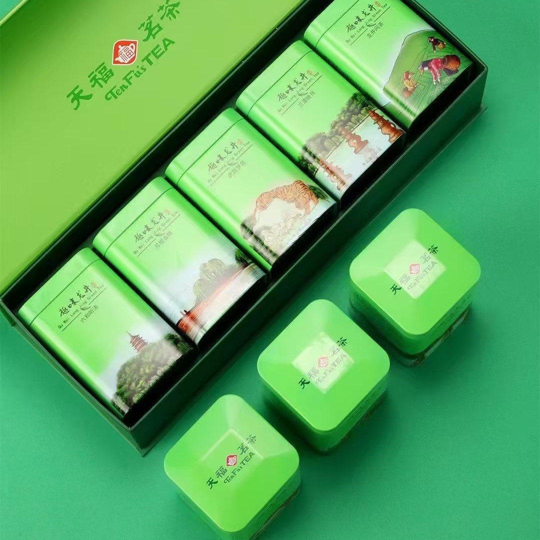 趣味龙井绿茶杭州龙井茶伴手礼