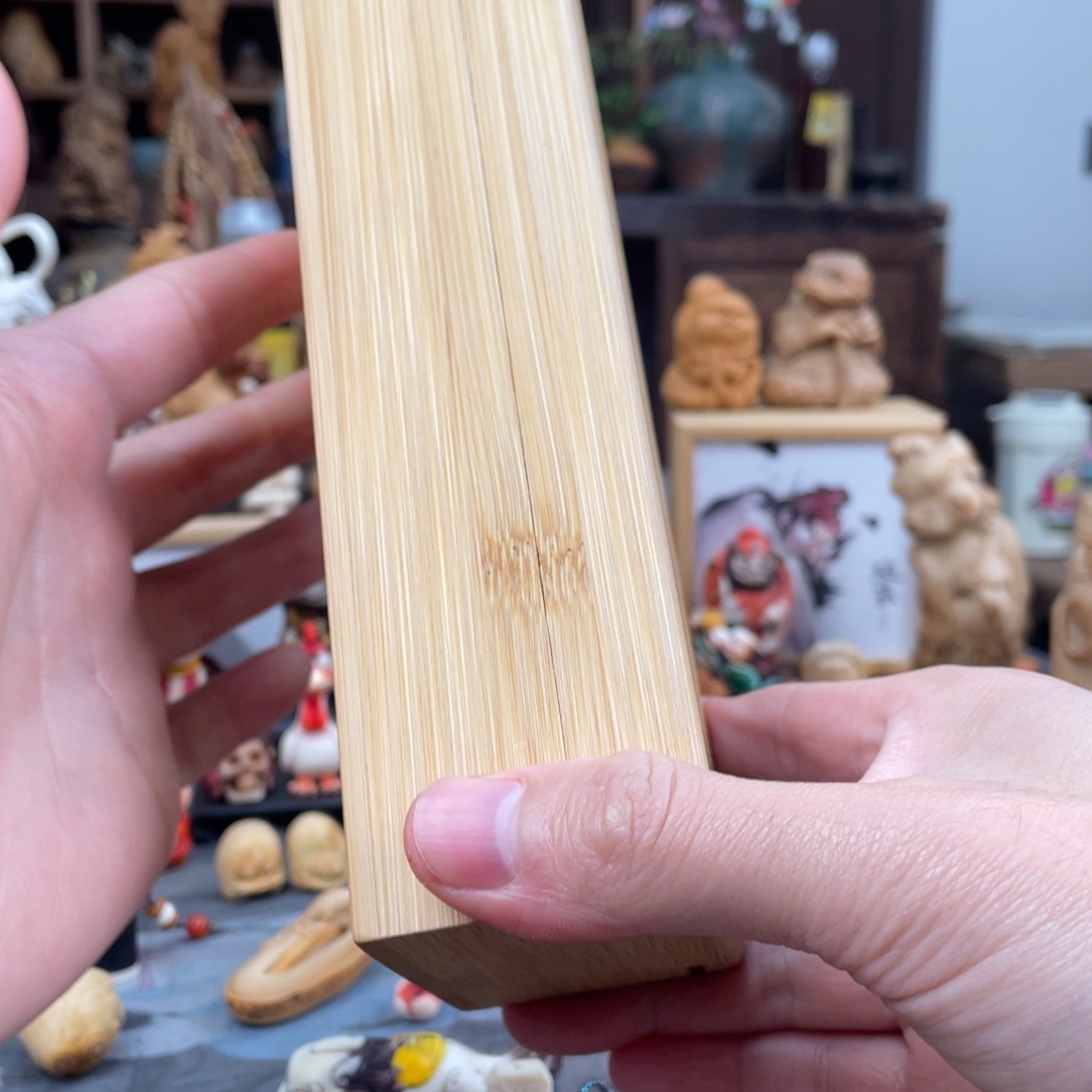 O***O木方颜竹木艺术摆件