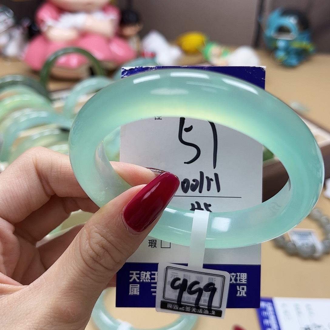 蛇纹石玉手镯 未镶嵌