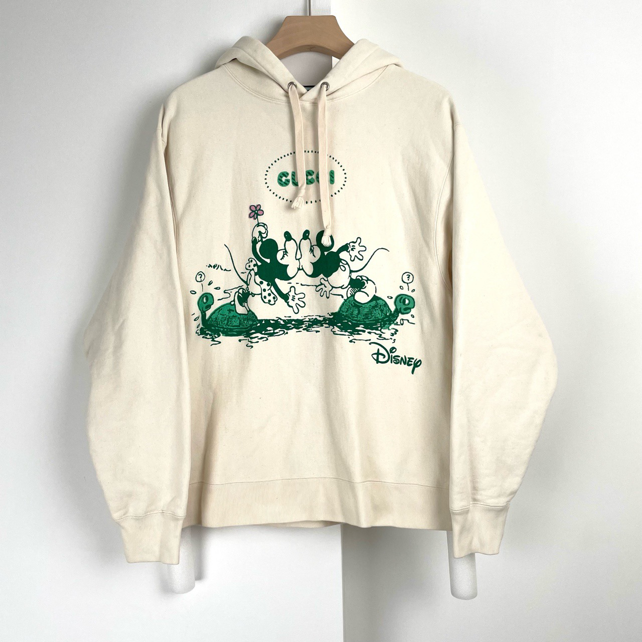 95新 GUCCI/古驰 m码/联名迪士尼米老鼠印花logo卫衣/6389