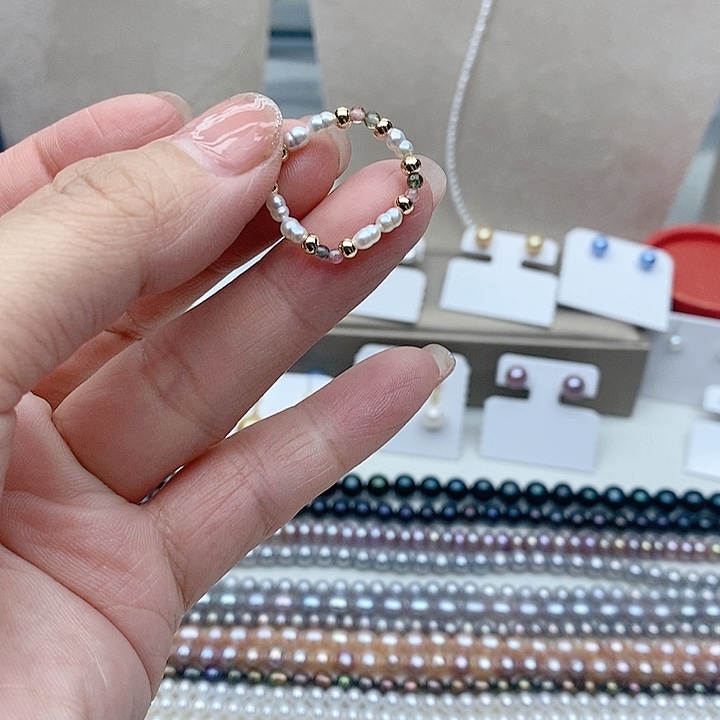 淡水珍珠戒指未镶嵌