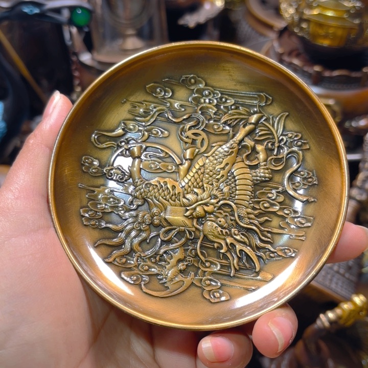 铜器摆件收收藏藏