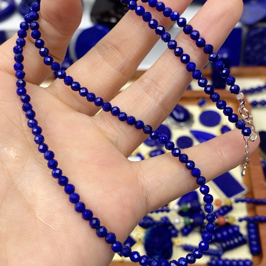 青金石颈饰未镶嵌