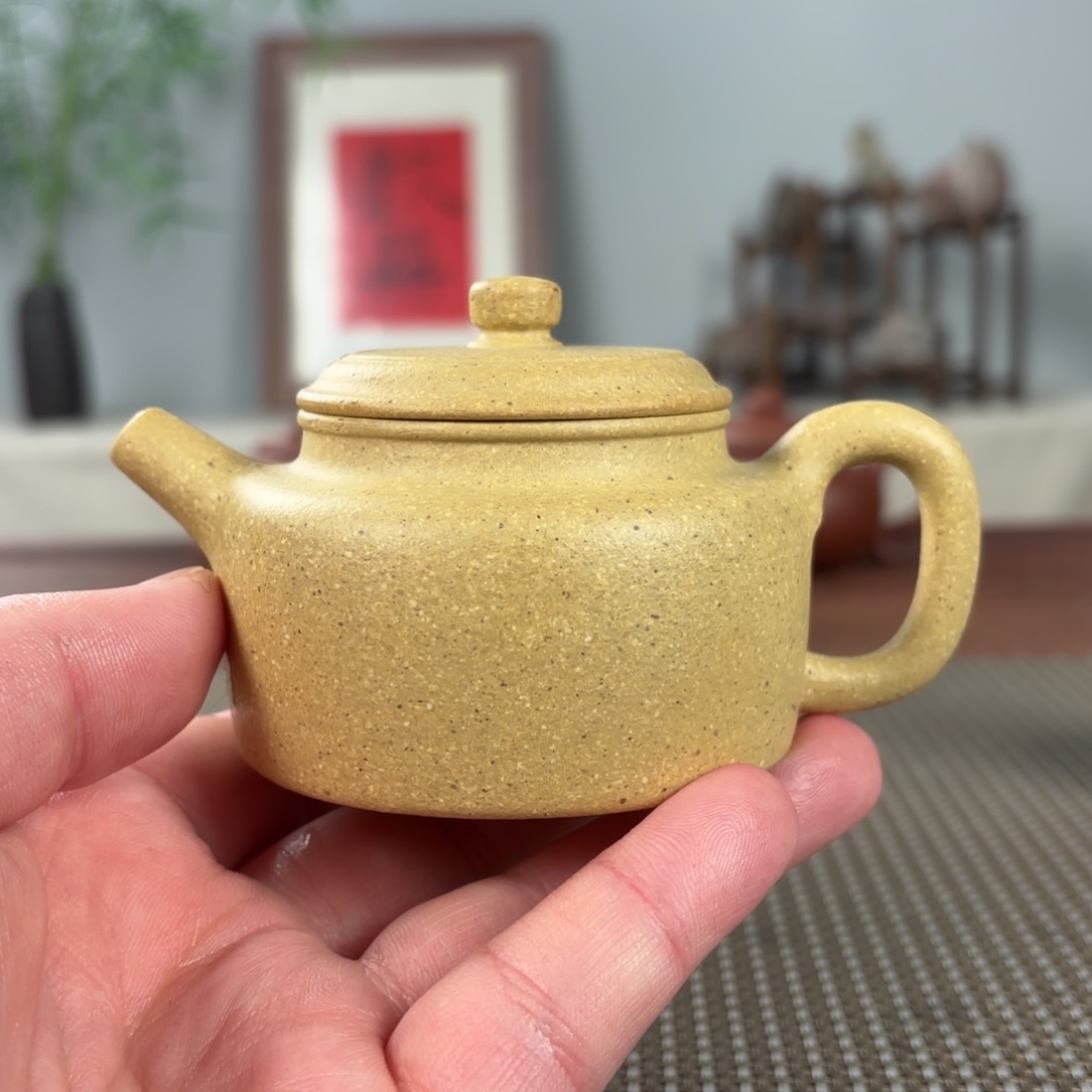 紫砂茶壶黄龙山原矿紫砂壶