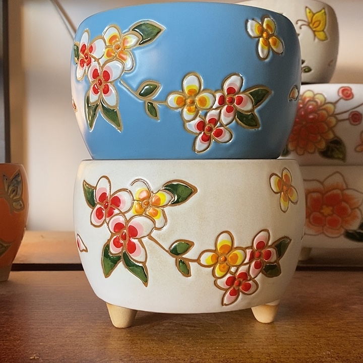 外13内11.5高10左右，纯手工制作，一单包邮