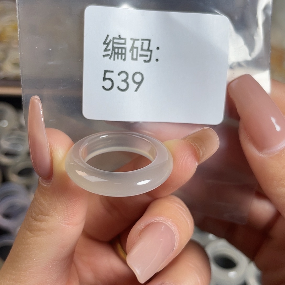 玛瑙/玉髓未镶嵌戒指539港18