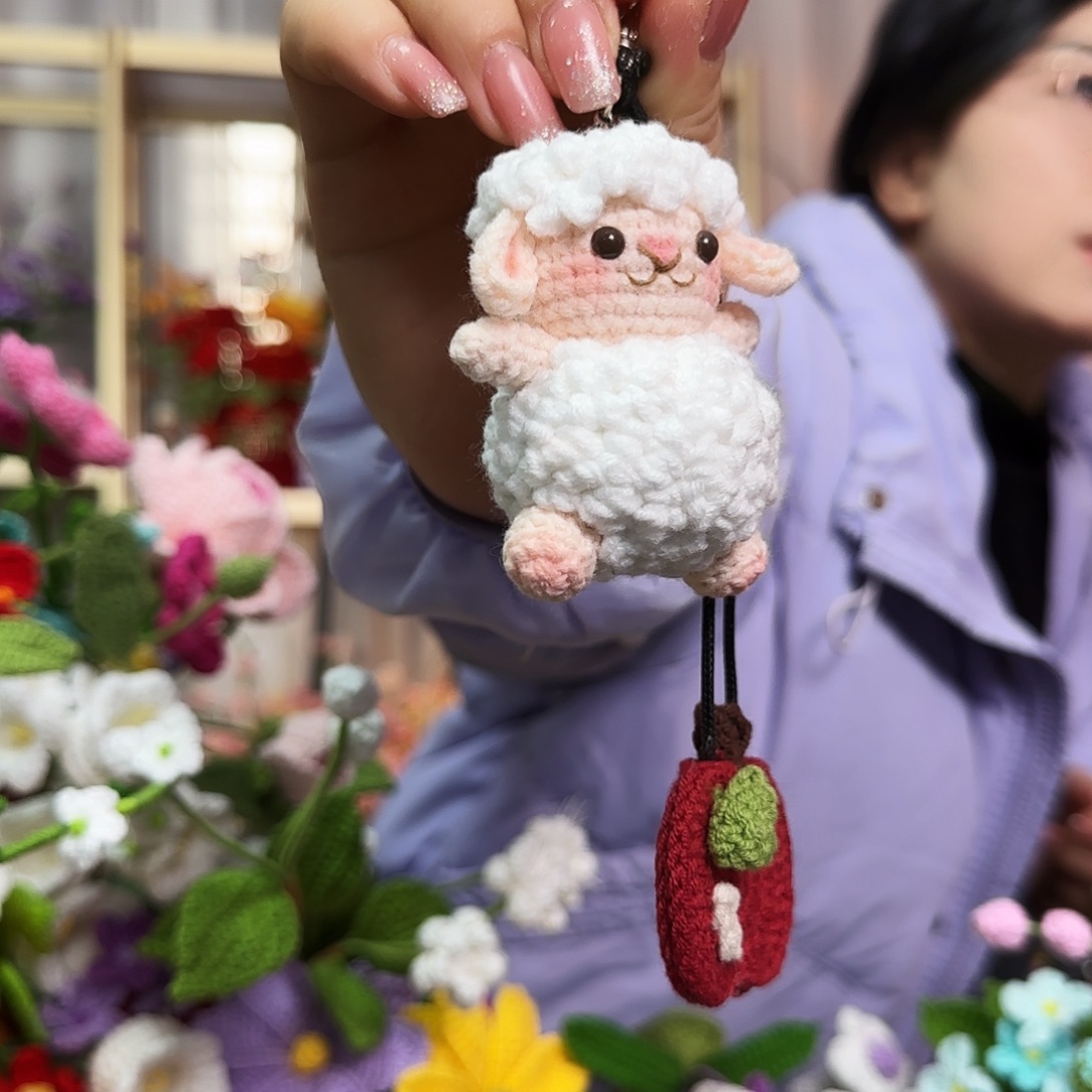 纯手工钩织钩织挂件