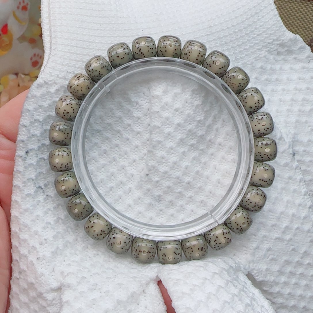 星月菩提手串帝绿果冻星稀9*8