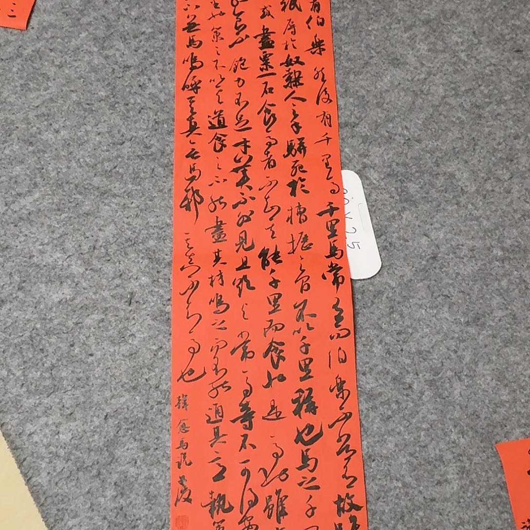 书法国展书家文俊90×23