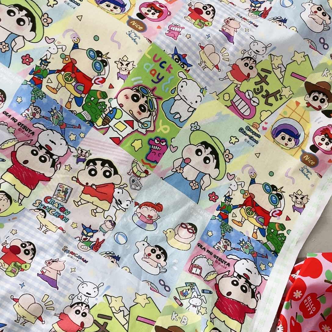 一米价纯棉平布1.1米宽果子布艺地卷