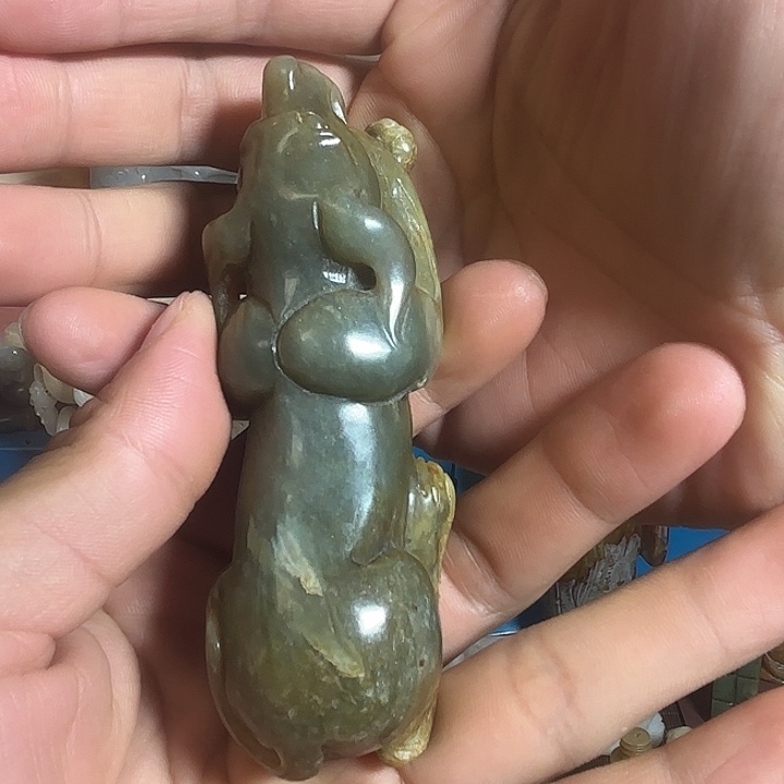 未镶嵌和田玉（青玉）挂件
