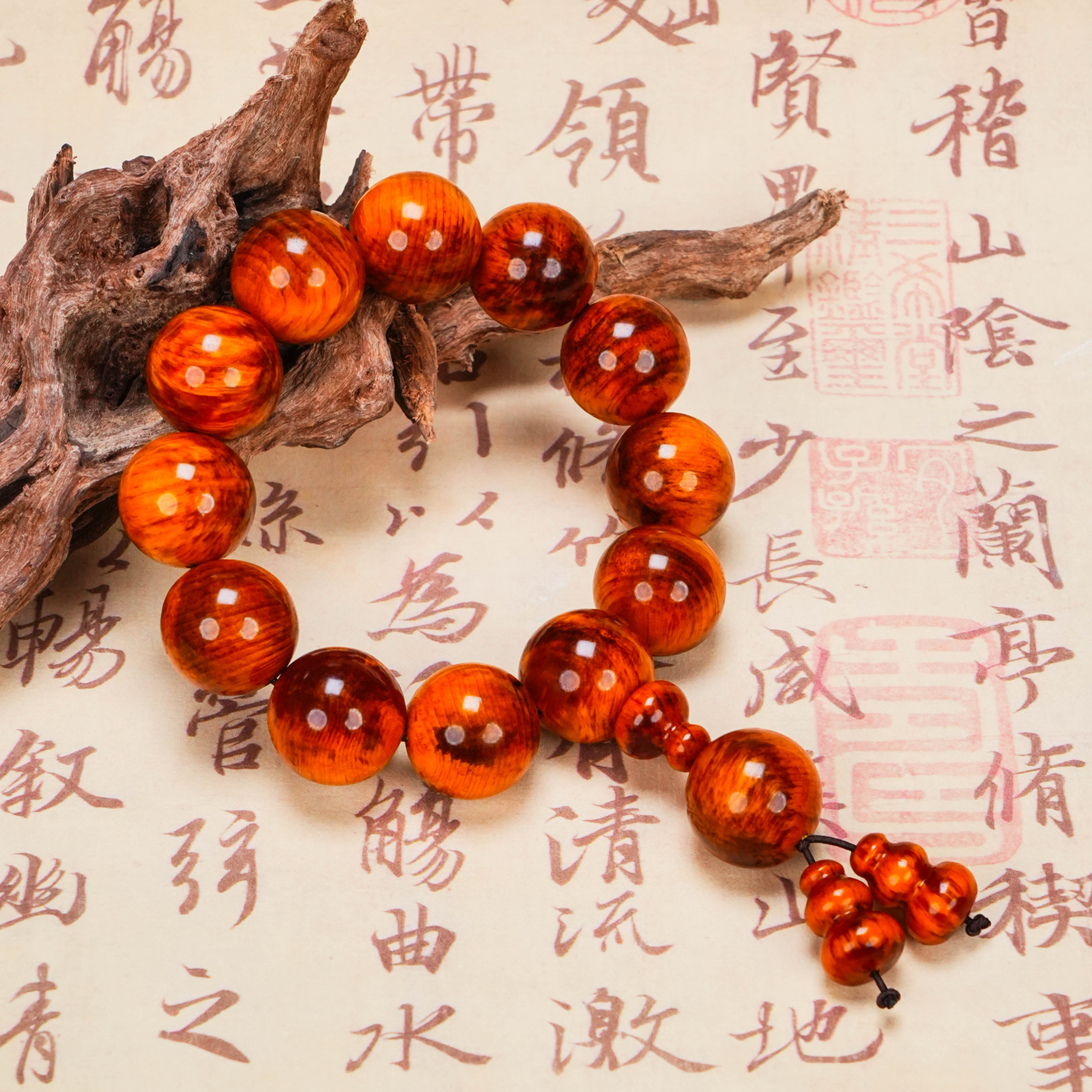 WW-012 20mm黄油葫芦手串