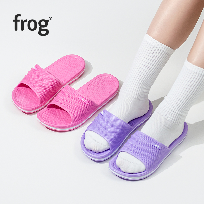 【镇店之宝】frog男士凉拖鞋女夏季轻便防滑静音室内速干简约7921