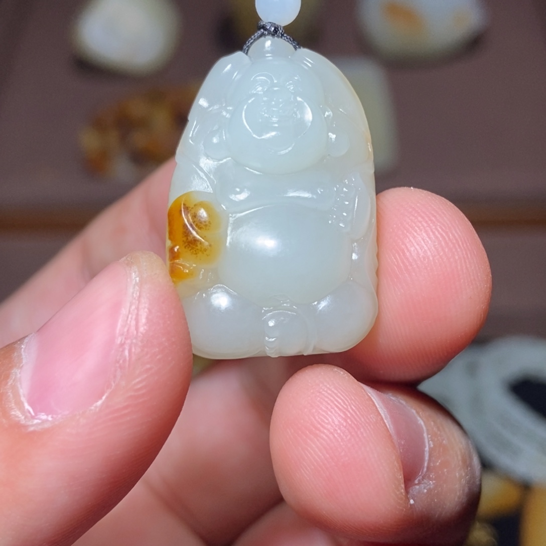 和田玉（糖玉）未镶嵌颈饰