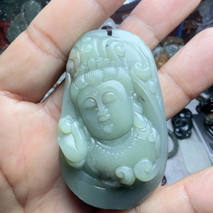 和田玉把件未镶嵌