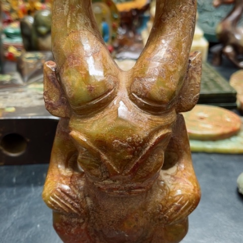 吊坠白玉菩提把件