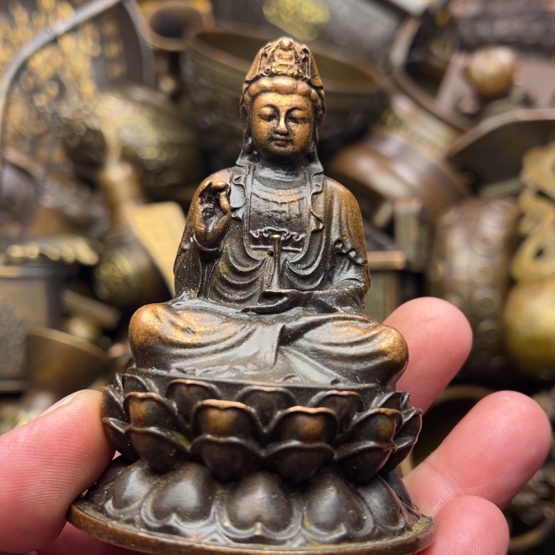 茶壶香炉铜器摆件