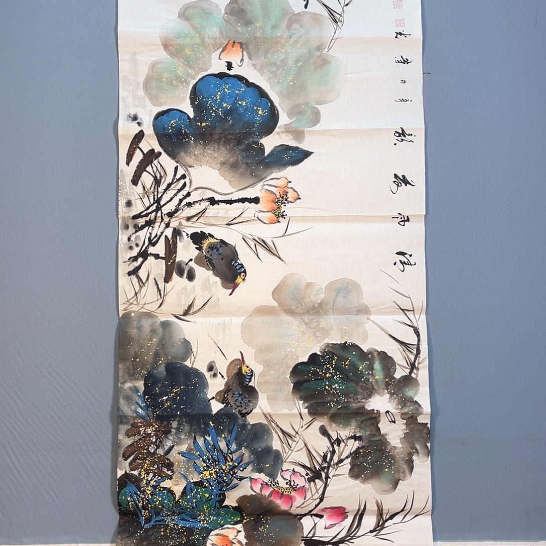 国画252 花开花落春满枝头