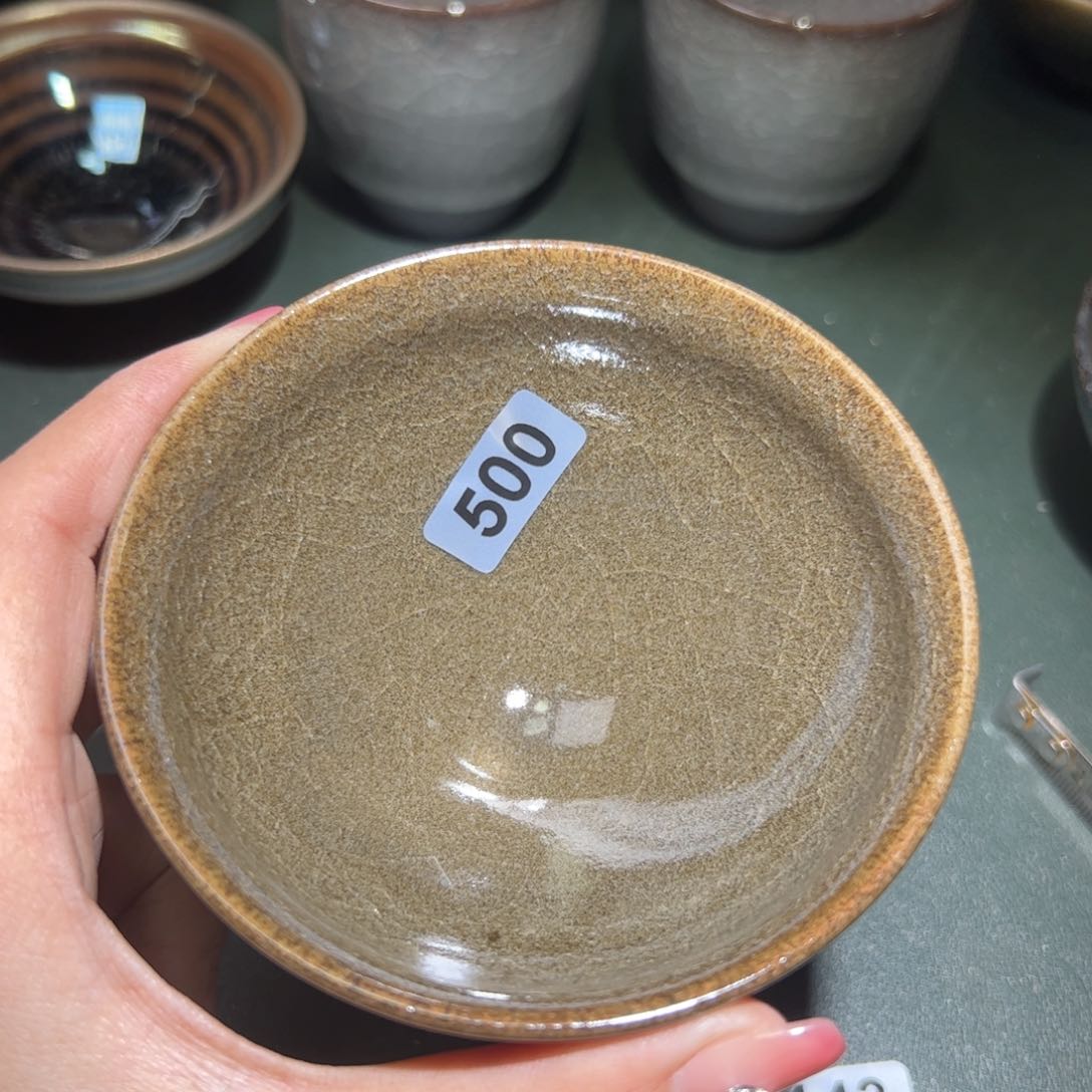 茶盏全手工原矿原釉建盏