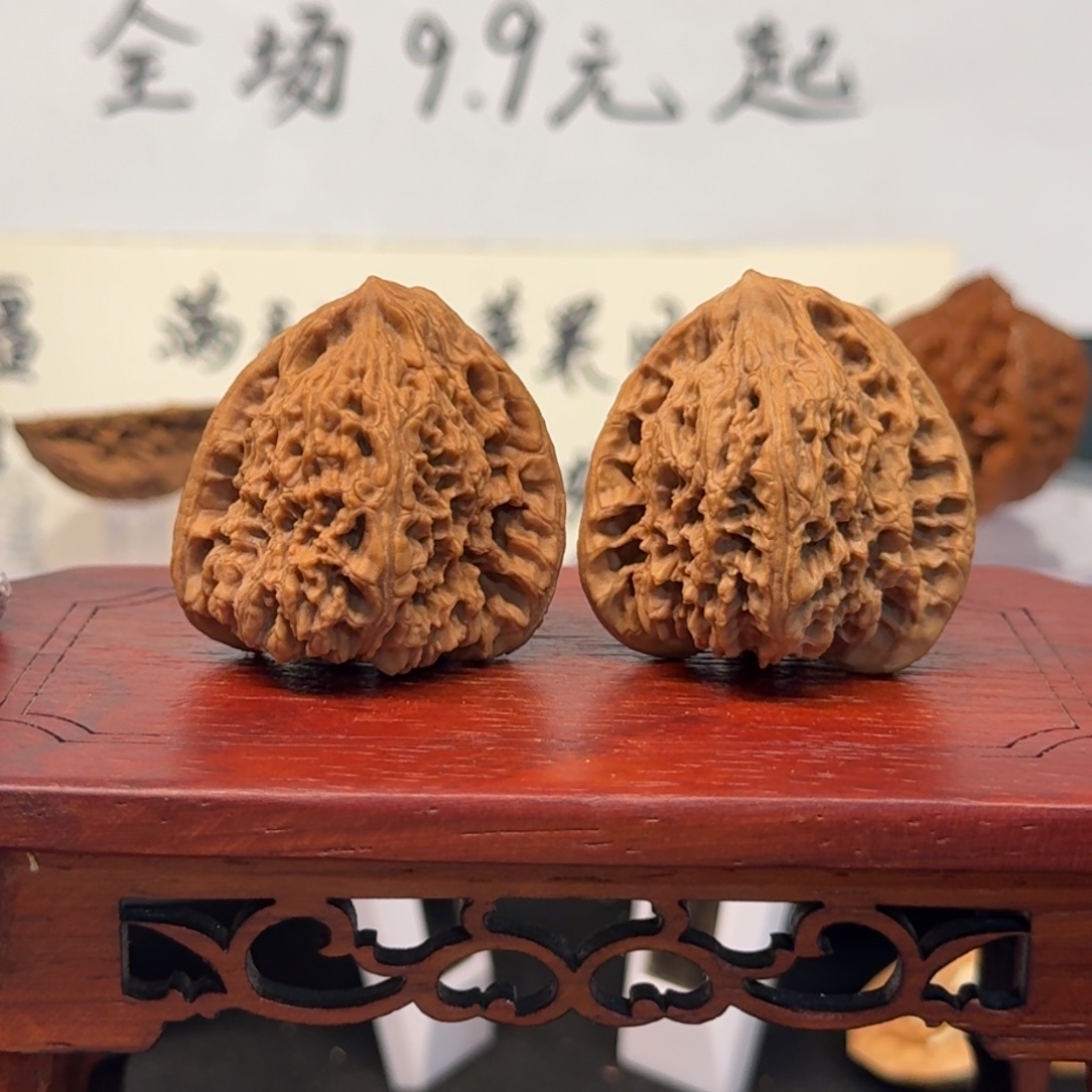 文玩核桃把件41号南疆边38肚38高38全品无药无修原生态