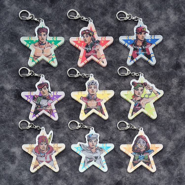 【JOJO的奇幻冒险】TheWorld世界展涩谷吧唧、亚克力挂件（默认代拆）